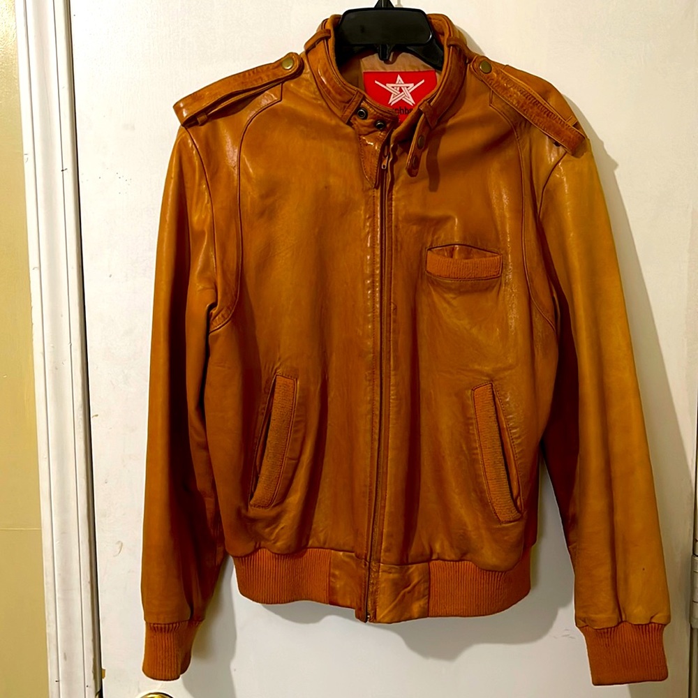 jacket is about 14 years old classic look quick sell single dad need the money